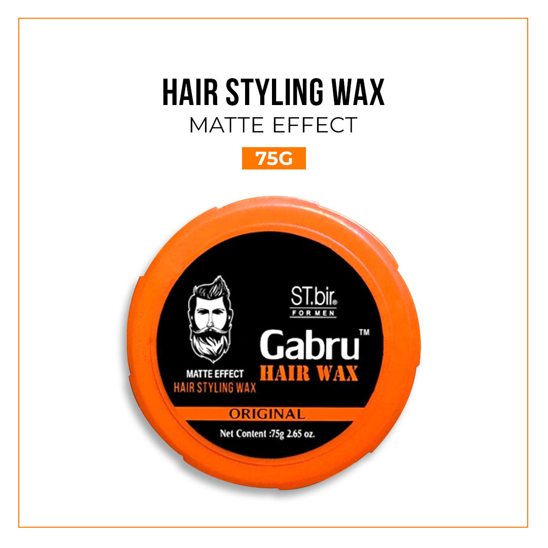 Gabru Matte Effect Hair Wax for Men's Hair (25g)
