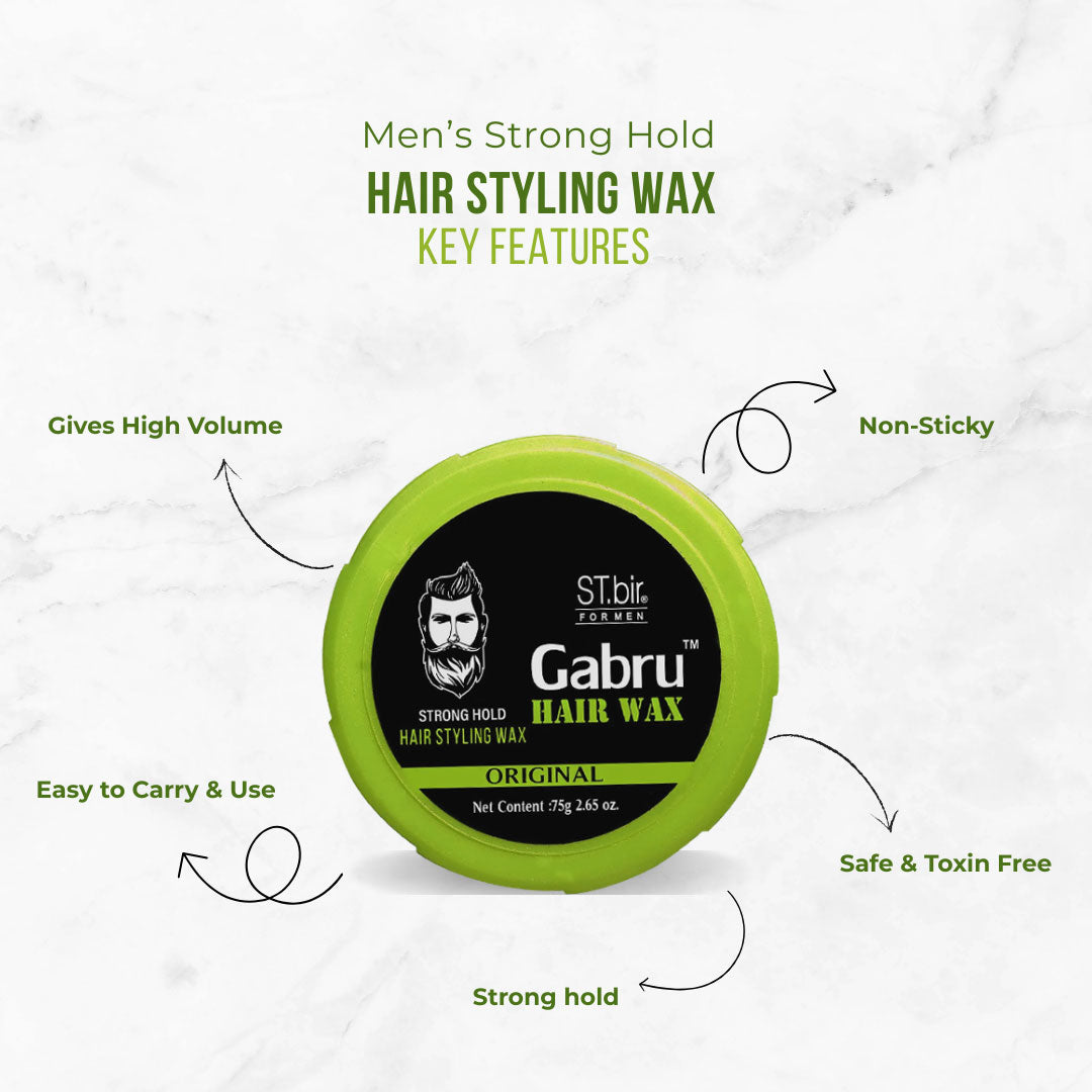 Men's Hair Styling Wax by Gabru (25g)