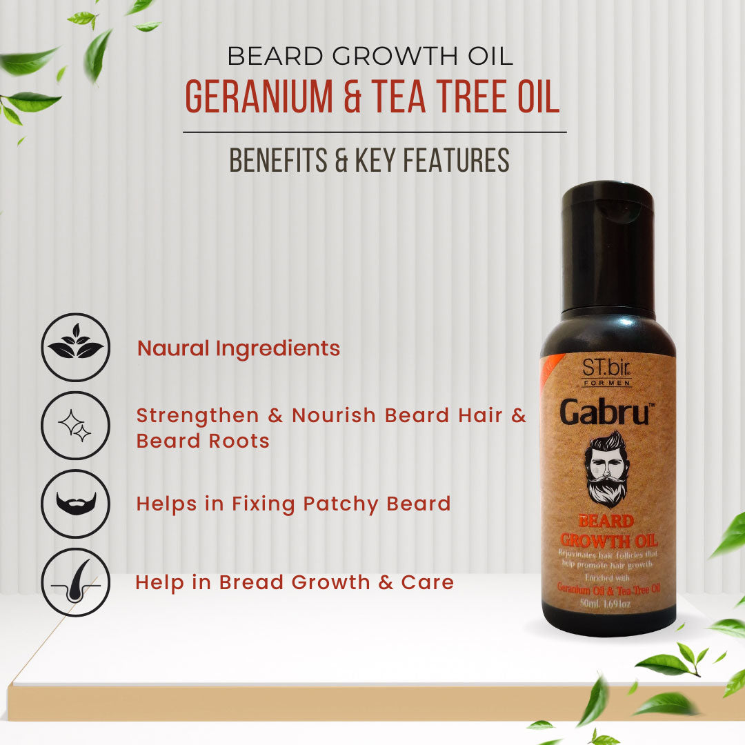 Men's Gabru Beard Growth Oil