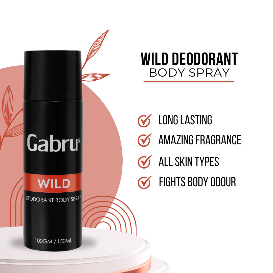 Men's 150ml Wild Deodorant Body Spray
