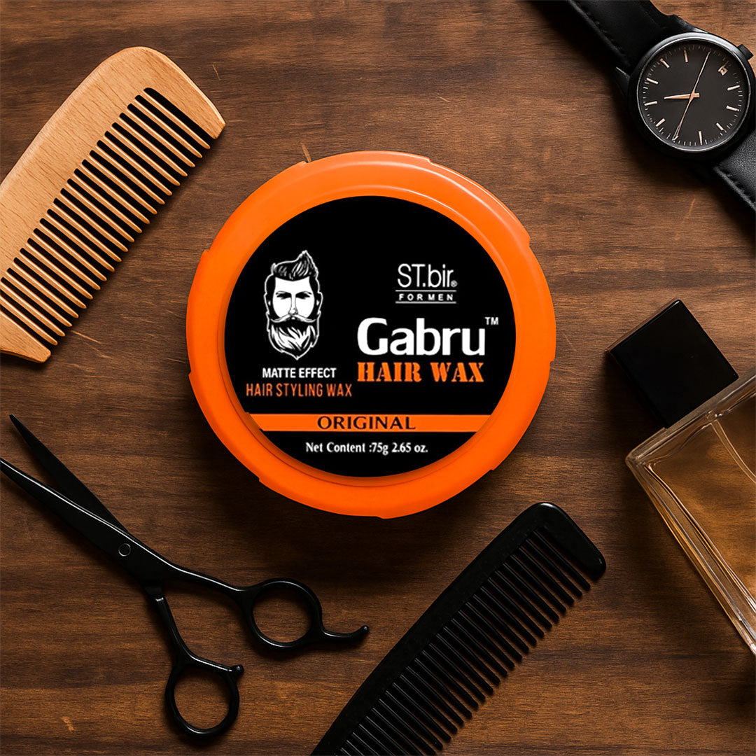 Gabru Matte Effect Hair Wax for Men's Hair (25g)