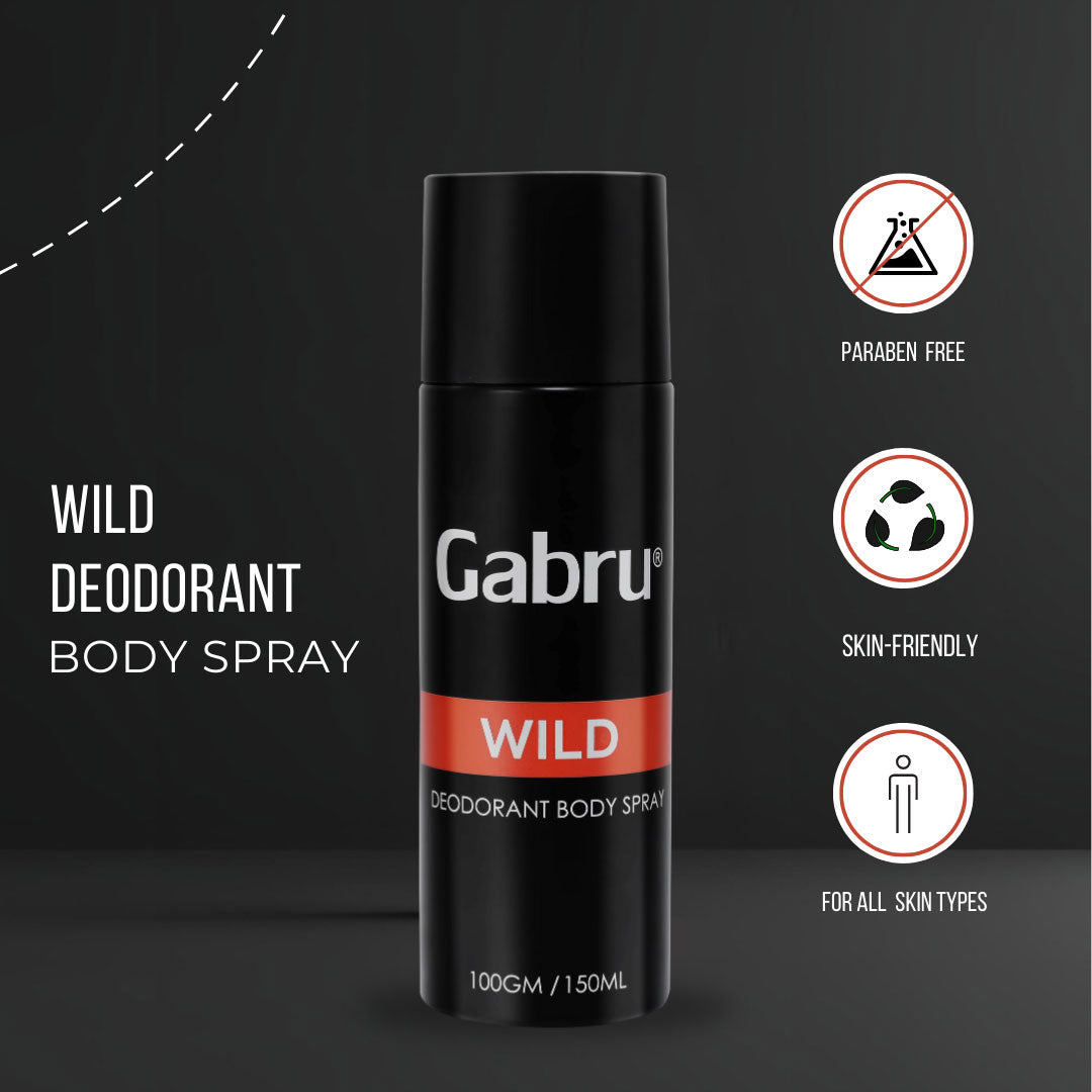 Men's 150ml Wild Deodorant Body Spray