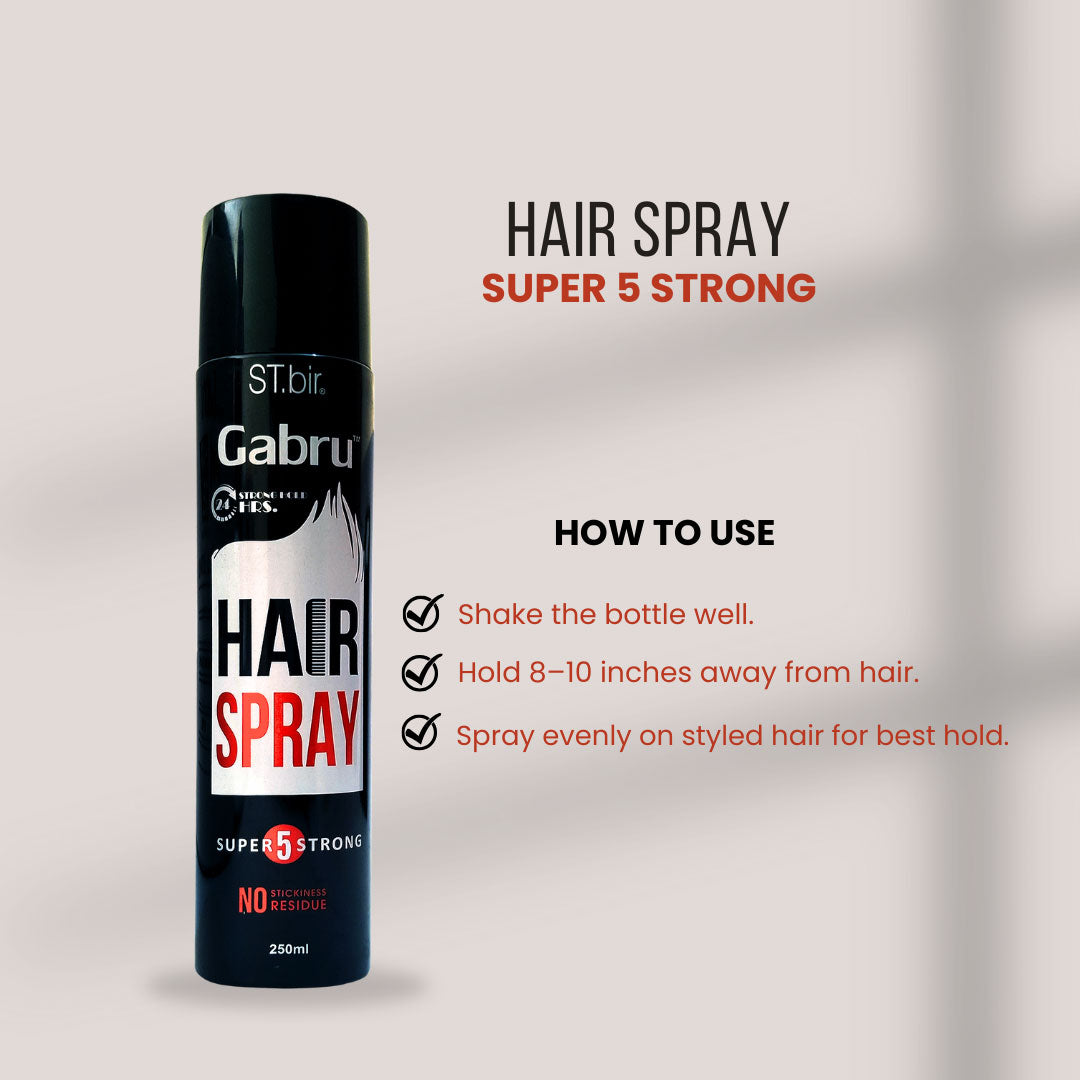 Gabru men and women hair spray