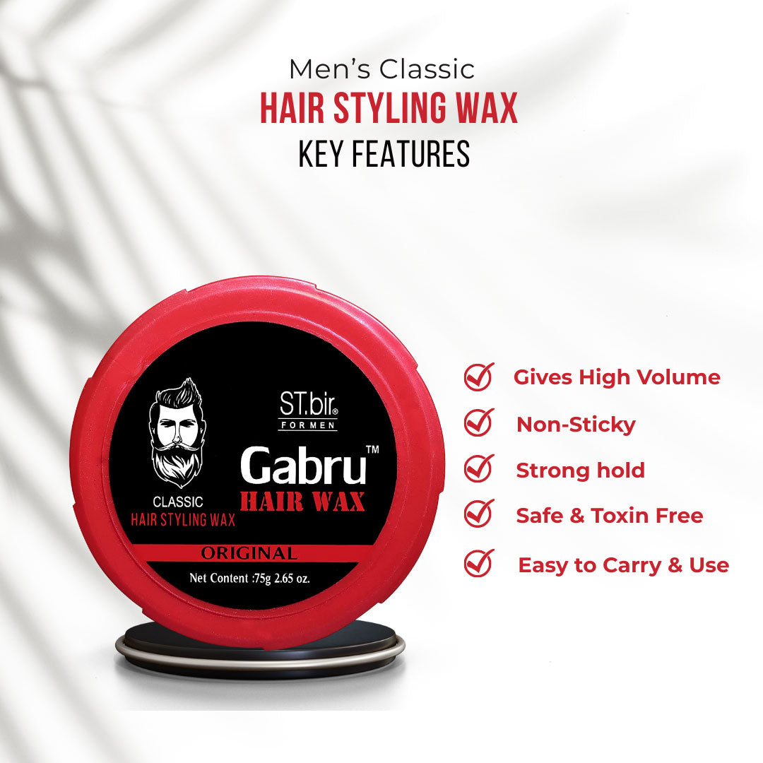 Gabru Classic Hair Styling Wax for Men (25g)
