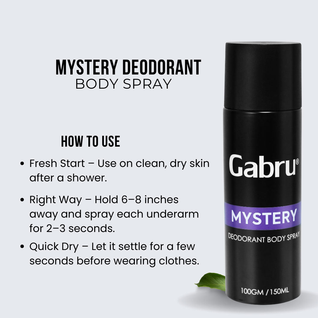 Men's Long-Lasting Fragrance Mystery Deodorant