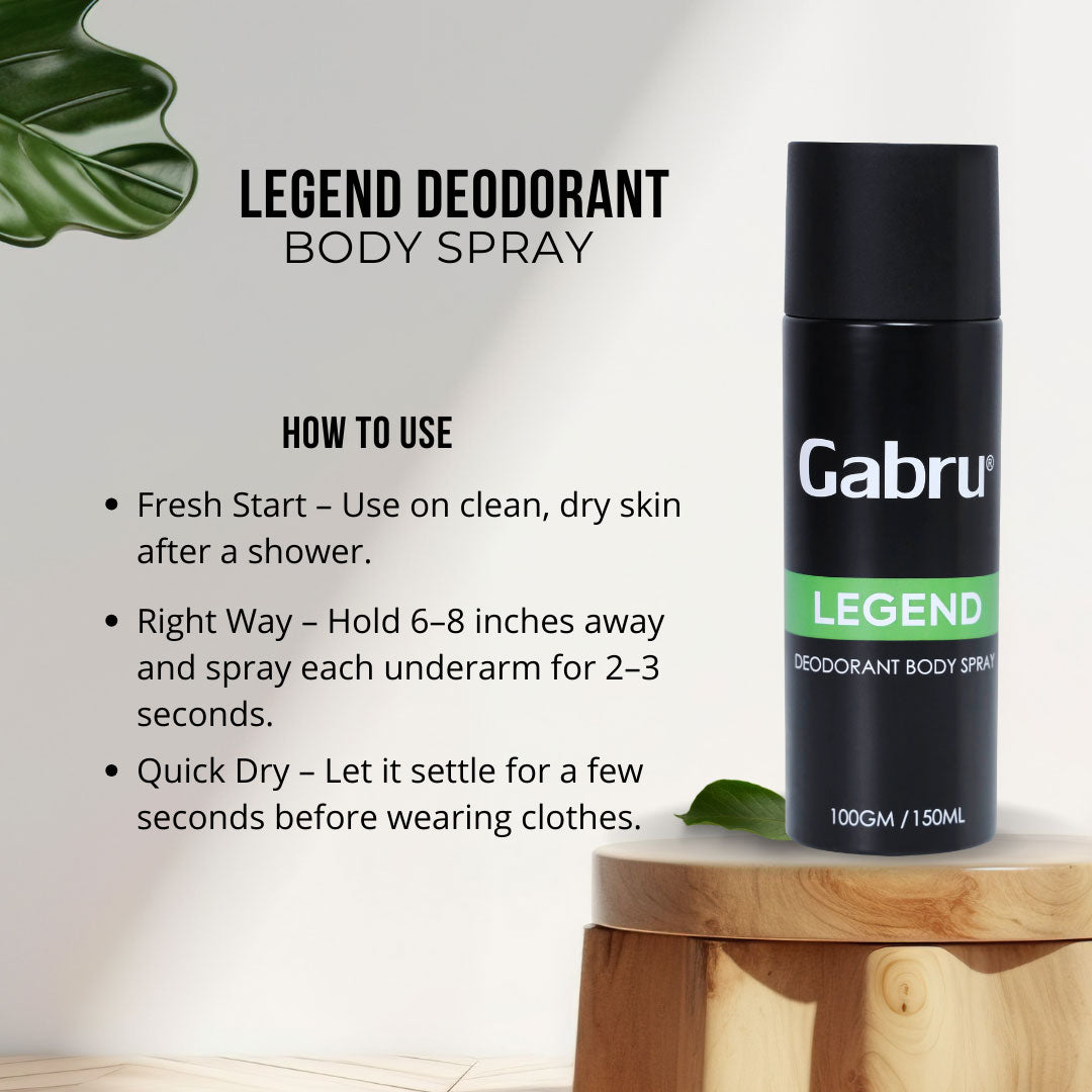 Men's 150ml Legend Deodorant Body Spray