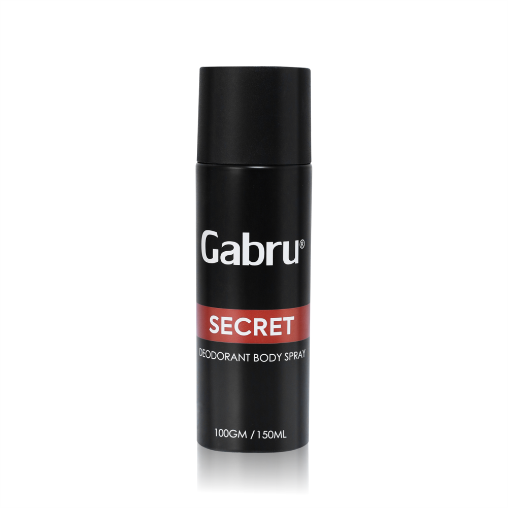 Gabru Men's Secret Deodorant Body Spray