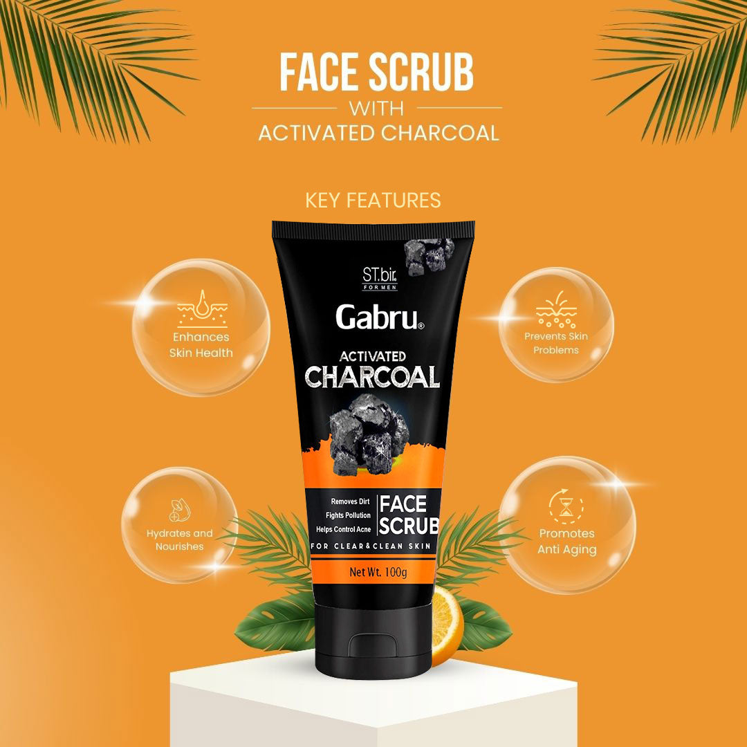 Gabru Face Scrub for Men's