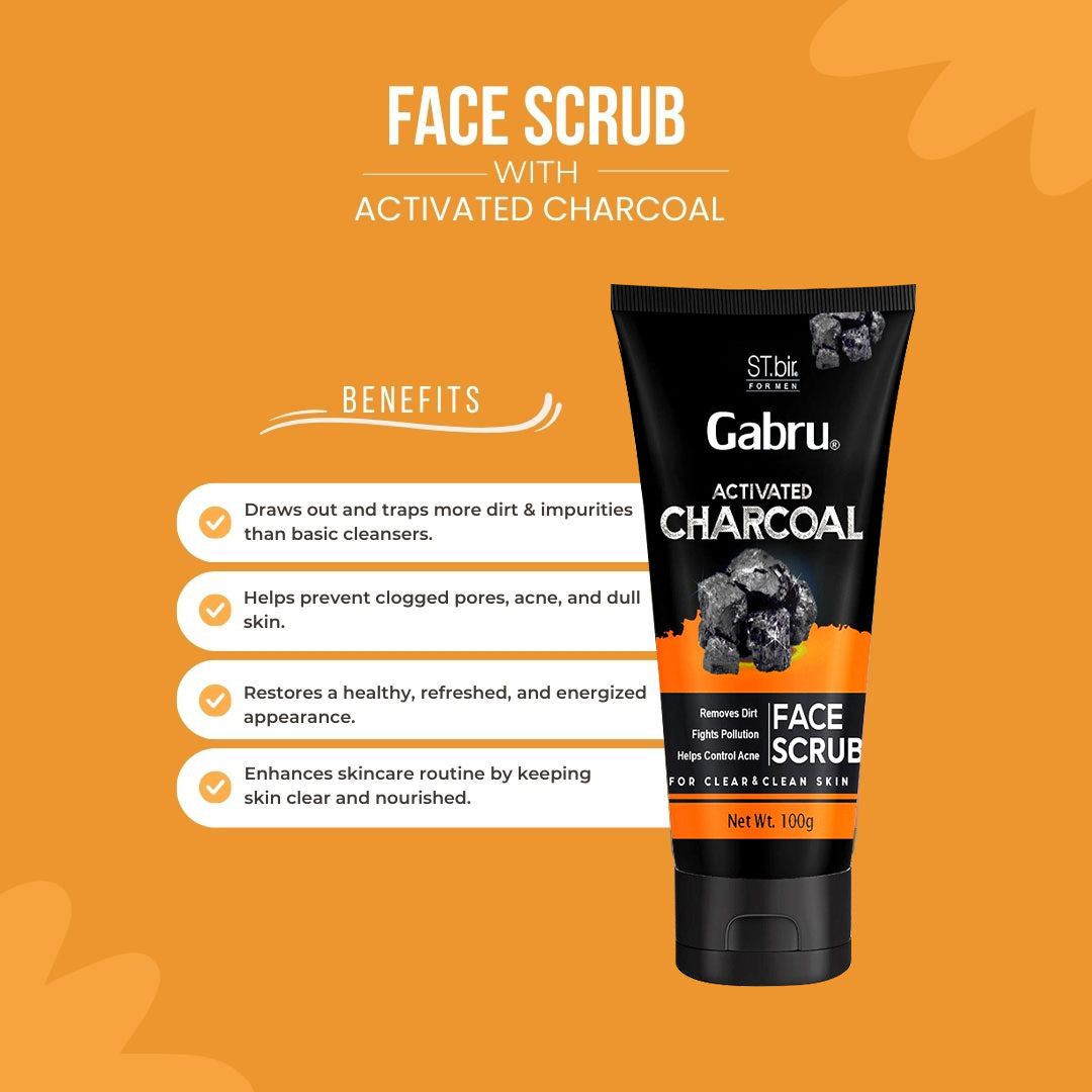 Gabru Face Scrub for Men's