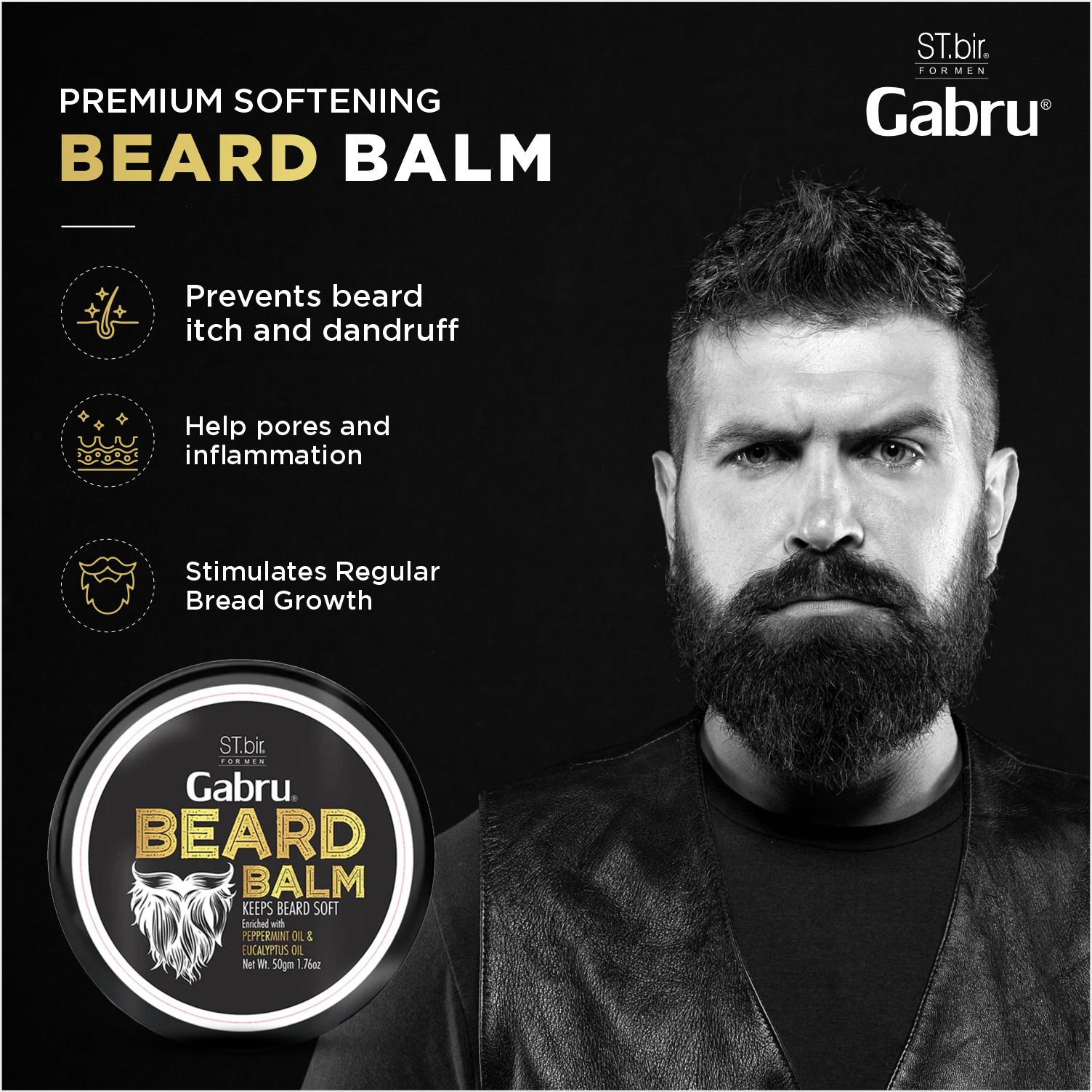 St bir Beard Balm, 50gm