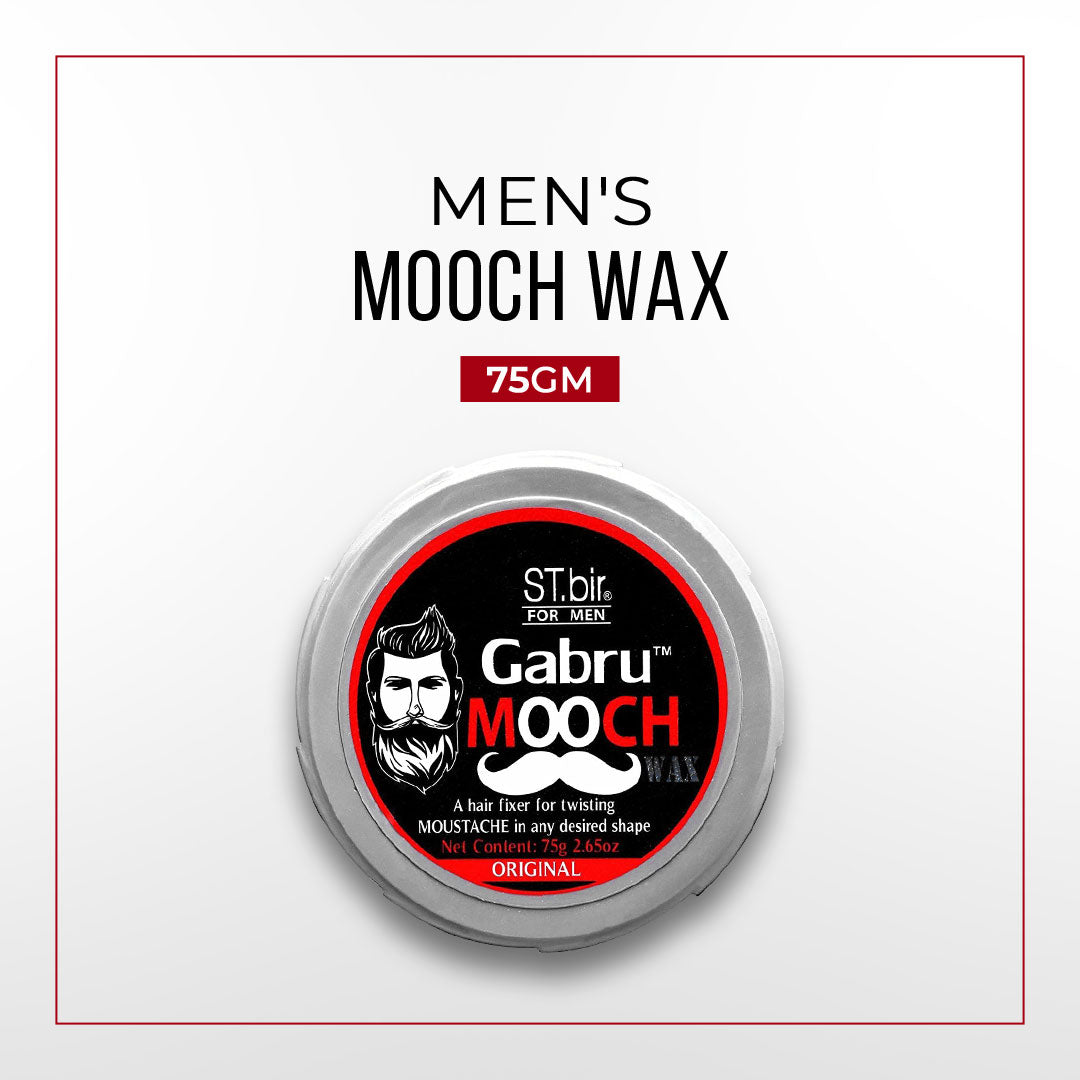 Men's Original Mustache Wax by Gabru Mooch, 25g