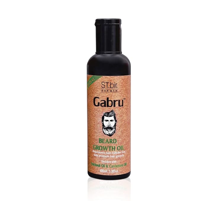 ST.bir Gabru Beard Oil Patchouli & Cardamom Oil (Pack of 2)