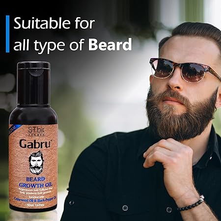 ST.bir Gabru Beard Oil Cedarwood and Blackpepper 50ml