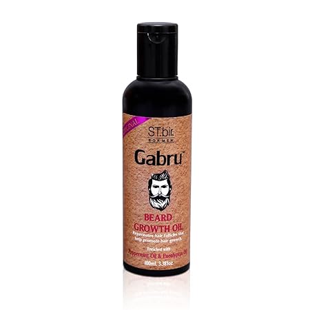 ST.bir Gabru Beard Oil Peppermint & Eucalyptus Oil (Pack of 2)
