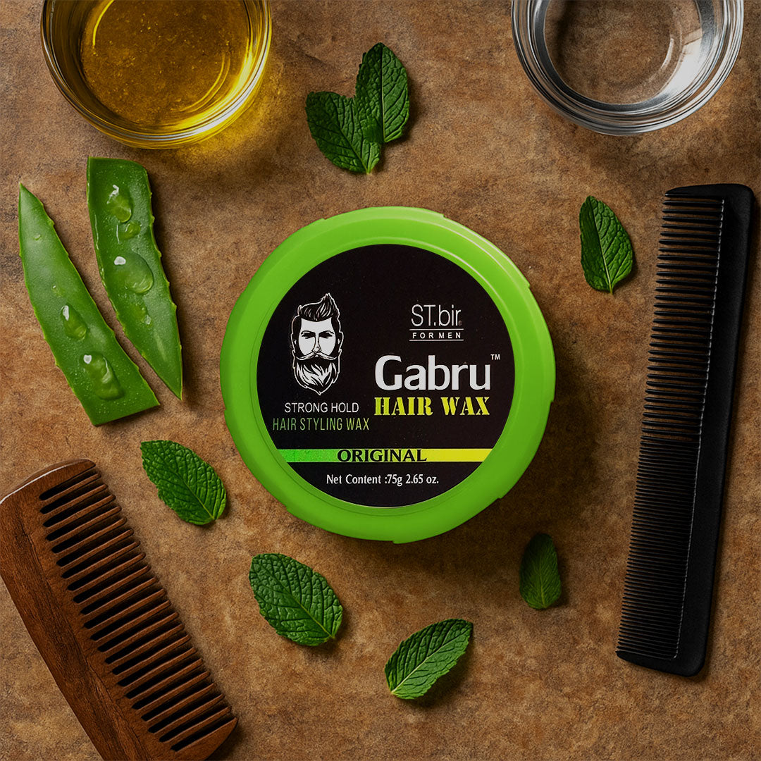 Men's Hair Styling Wax by Gabru (75g)