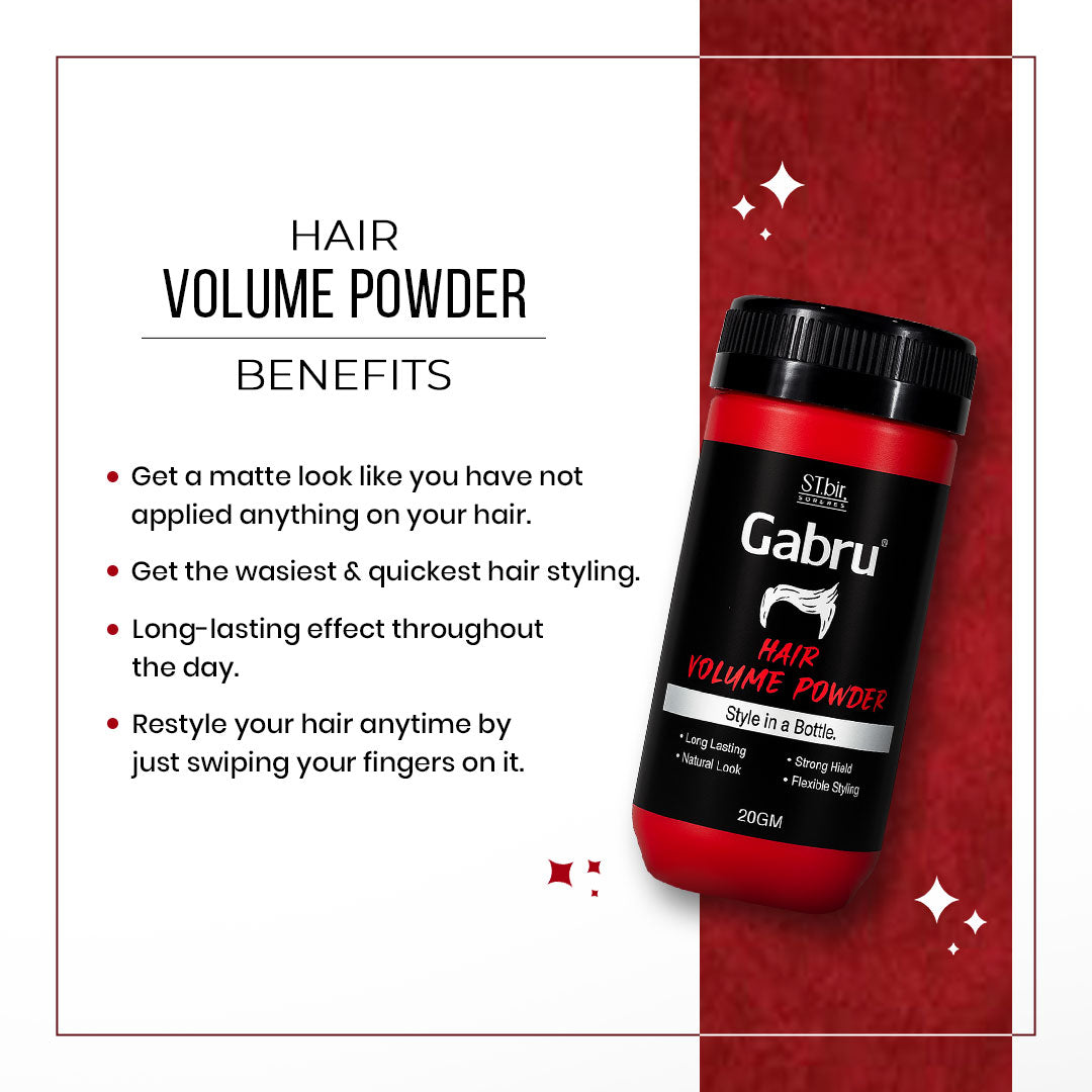 GABRU Hair Volume Powder Wax for Men (20 g)