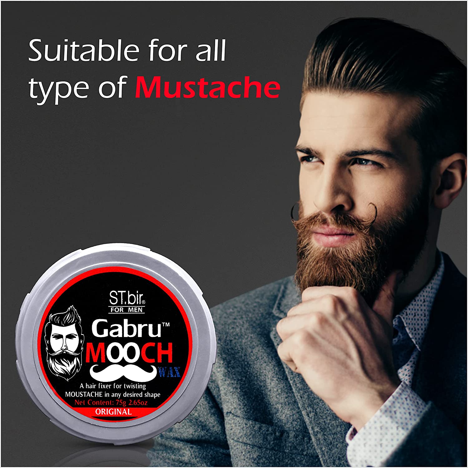 Gabru Mooch Wax 75 gm